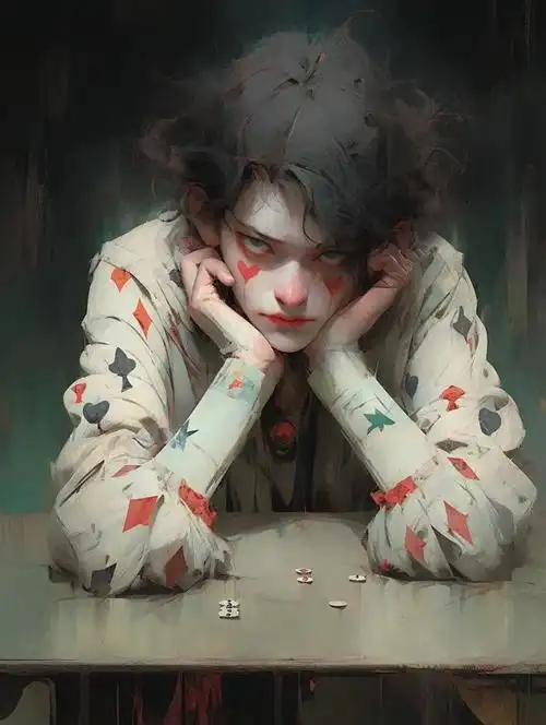 《无间道》经典卡片配图